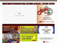 Tablet Screenshot of fiestapizza2.com